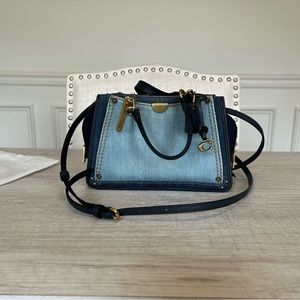 Coach Dreamer 21 in Colorblock Denim
